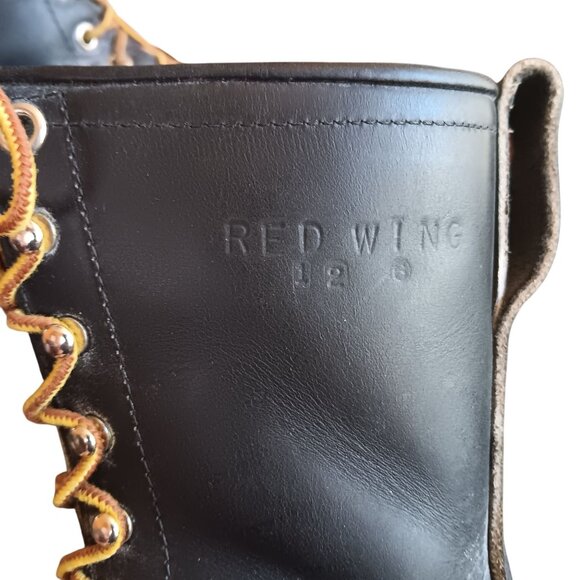 Vintage Red Wing 919 Green Sole 8.5 E Lineman Boots 12 6 code 1976 - Picture 11 of 15